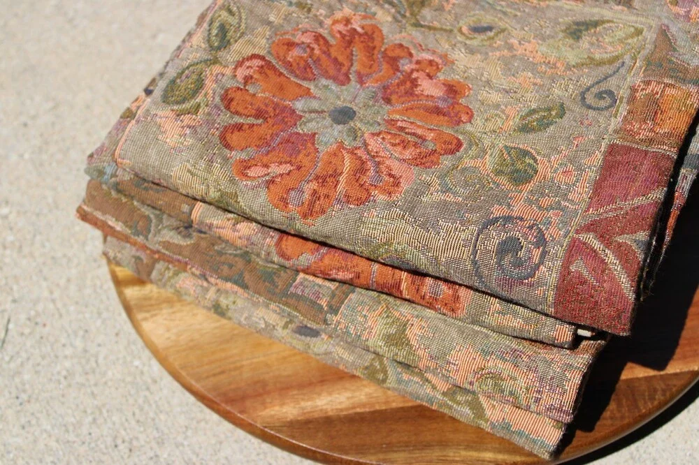 Set of 4 Tapestry Pillow Shams Woven Decorative Covers 19.5